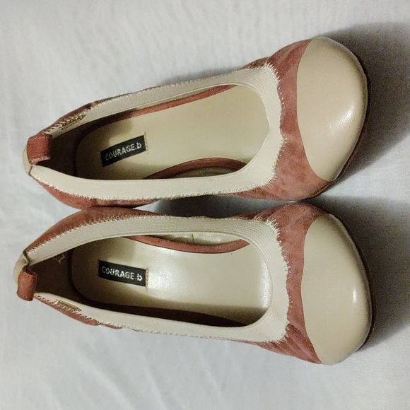 Courage.b Shoes Prelove Courageb French Designer Pump Block Heel